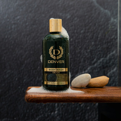 DENVER Bodywash With Activated Charcoal for Antipollution & Detox(325 ml)