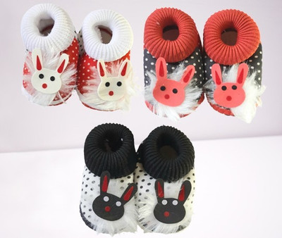 Booties(Toe to Heel Length - 12 cm, PACK OF MICKEY)