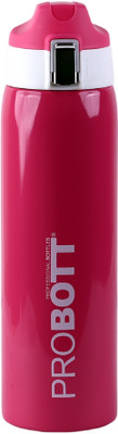 PROBOTT Thermosteel Icon Vacuum Flask Hot & Cold Water Bottle 1000 ml Flask(Pack of 1, Pink, Steel)