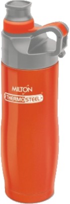 MILTON Thermosteel Alpha 500 ML Travel Flask Bottle (Red) 500 ml Bottle(Pack of 1, Red, Steel)