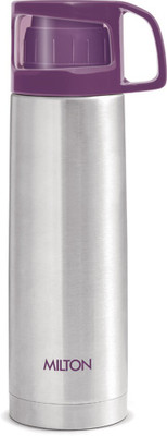 MILTON 500 ml Steel Flask(Pack of 1, Purple)