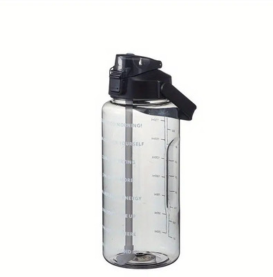 AANZIA 2000 ml Plastic Bottle(Pack of 1, Black)
