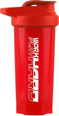 IMPHI 700 ml Plastic Shaker(Pack of 1, Red)