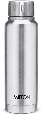 MILTON 300 ml Steel Flask(Pack of 1, Silver)