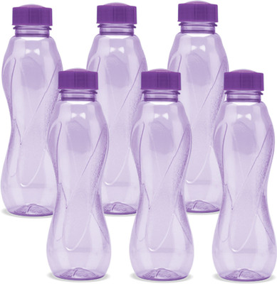 MILTON 1000 ml Plastic Bottle(Pack of 6, Purple)