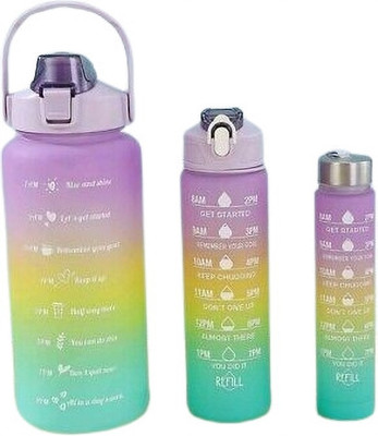 SBTs 2000 ml Plastic Sipper(Pack of 3, Purple)