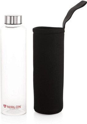 NIRLON 1000 ml Glass Bottle(Pack of 1, Clear)