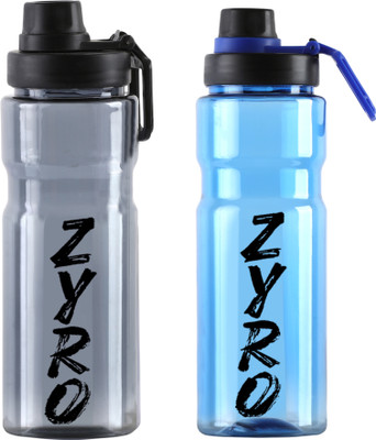 ZYRO 700 ml Plastic Shaker(Pack of 2, Blue)