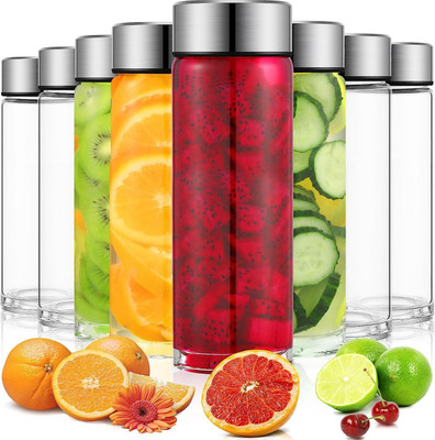 vency shoppy 750 ml Glass Bottle(Pack of 6, Clear)