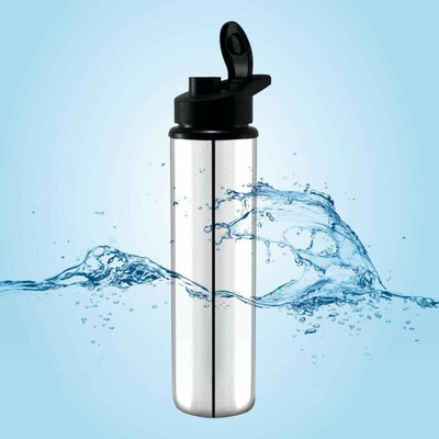 Pack of 1 (Sports) STEEL WATER BOTTLE 1 LITRE (APPROX) FRIDGE BOTTLE SPORTS GYM OFFICE 1000 ml Bottle Steel