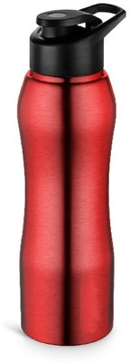 GenKraft 750 ml Steel Sipper(Pack of 1, Red)
