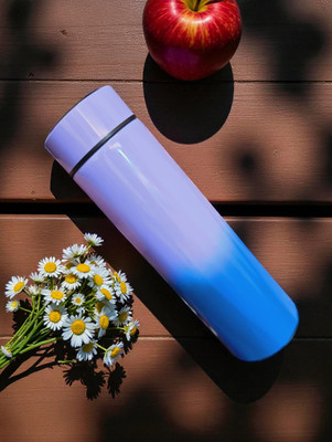 nirmala enterprises 500 ml Stainless Steel Flask(Pack of 1, Purple, Blue)