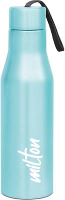 MILTON Super 1000 Stainless Steel Water Bottle, Black 1000 ml Bottle