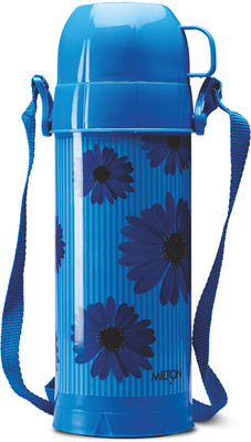 MILTON Eiffel 1000 Insulated Hot or Cold 910 ml Flask(Pack of 1, Blue, Plastic)