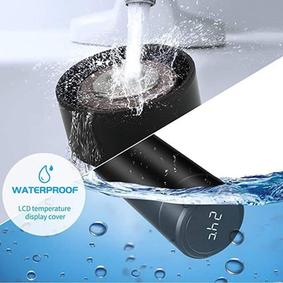 geutejj 500 ml Steel Bottle(Pack of 1, Black)