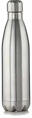 Perikam 1000 ml Steel Bottle(Pack of 1, Steel/Chrome)