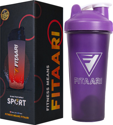 Fitaari Basic Shaker Bottle 700 ml Shaker(Pack of 1, Blue, Plastic)