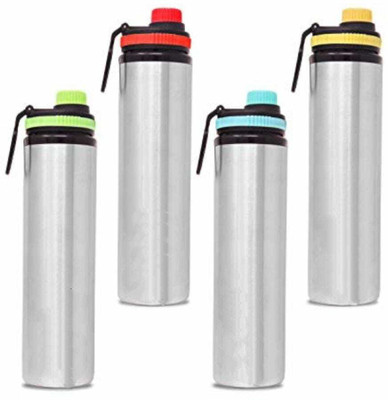 VISAXMI 900 ml Steel Sipper(Pack of 4, Multicolor)