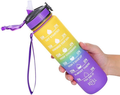 SBTs 1000 ml Tritan Sipper(Pack of 1, Purple)