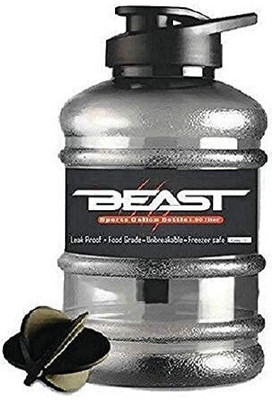 Sorath 1500 ml Plastic Shaker(Pack of 1, Black)