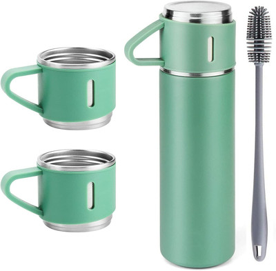 Cristavista 500 ml Steel Flask(Pack of 4, Multicolor)