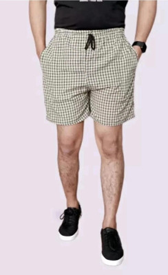 QITJAS Checkered Men Boxer