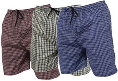 QITJAS Checkered Men Boxer