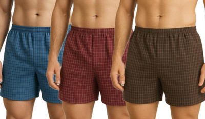 MAMU Checkered Men Boxer