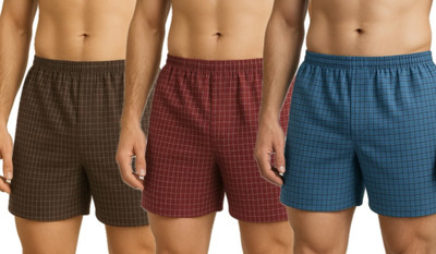 MAMU Checkered Men Boxer