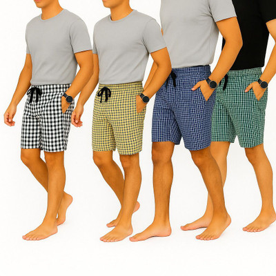 Belvine Checkered Men Boxer