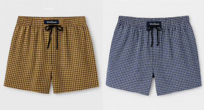 VINILLUXE Checkered Men Boxer
