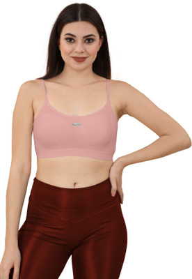PZ enterprises Women Everyday Lightly Padded Bra(Pink)