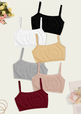 LADHAVA SLIP BRA Girls Sports Non Padded Bra(Multicolor)