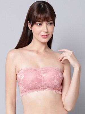aamarsh Women Full Coverage Non Padded Bra(Pink)