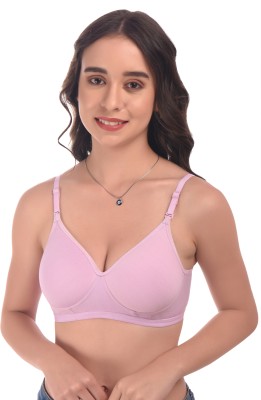 ELINA Women Push-up Heavily Padded Bra(Purple)