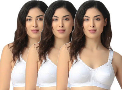 Jd Multiseler CNTRL-BRA Women Everyday Non Padded Bra(White)