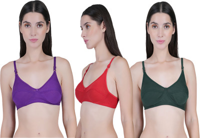 CURVZEX ANAYA Women Push-up Non Padded Bra(Multicolor)