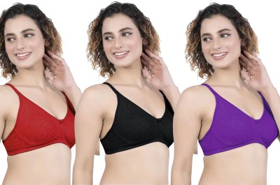 LUNAIN Women Push-up Non Padded Bra(Multicolor)