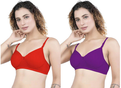 LUNAIN Women Push-up Lightly Padded Bra(Multicolor)
