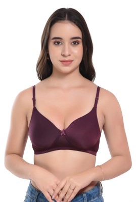 Viral Girl NA Women Push-up Heavily Padded Bra(Purple)