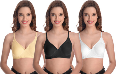HouseOfCommon Women Everyday Non Padded Bra(Multicolor)