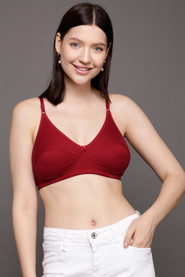 Clovia Women Full Coverage Non Padded Bra(Maroon)