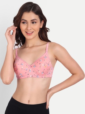 samvar Kira Bra Women Minimizer Lightly Padded Bra(Pink)