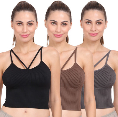 AMOUR SECRET Women Sports Lightly Padded Bra(Multicolor)