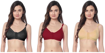 azortee Women Maternity/Nursing Non Padded Bra(Multicolor)