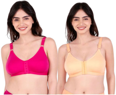 Santopera Designer Women Maternity/Nursing Non Padded Bra(Multicolor)