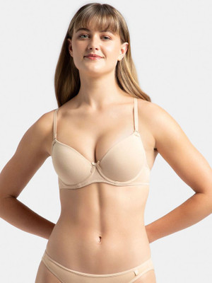 THEFASHIONHUB Women Push-up Heavily Padded Bra(Brown)