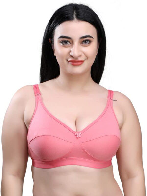 Pearlw Women Everyday Non Padded Bra(Pink)