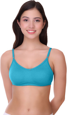 POOJA RAGENEE MQ3027 Women Everyday Non Padded Bra(Dark Blue)