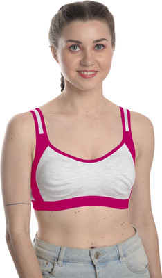 Women Sports Non Padded Bra(Multicolor)